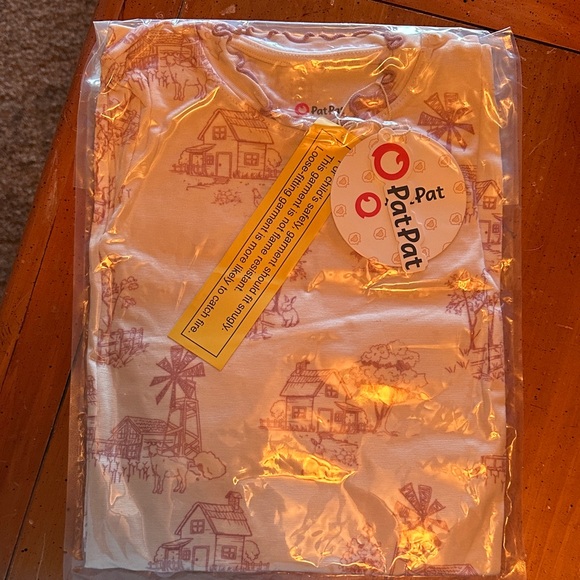 Charming Pink Kids Pajamas - Picture 4 of 4